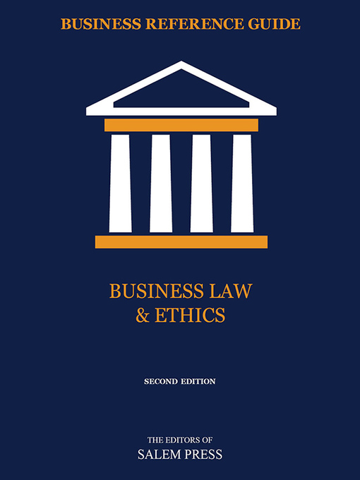 Title details for Business Law & Ethics by The Editors of Salem Press - Available